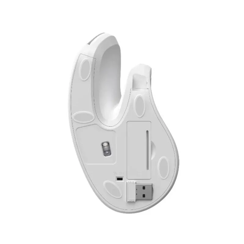 Nilox NXMOEV03 Ratón Vertical Wirelles Sil. Blanco - Imagem de Detalhe 3