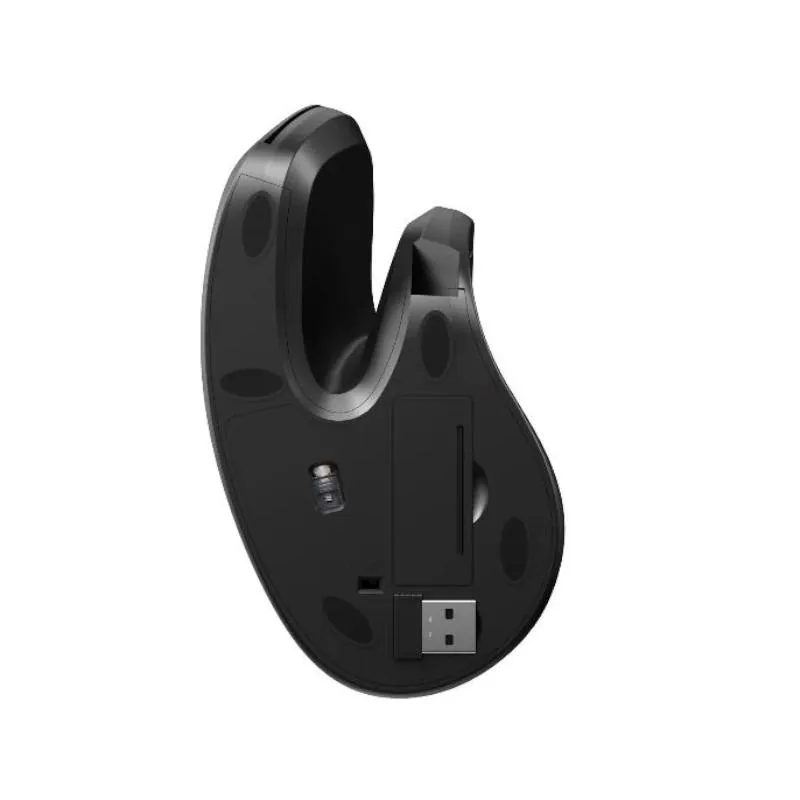 Nilox NXMOEV02 Ratón Vertical Wirelles Sil. Negro - Imagem de Detalhe 3