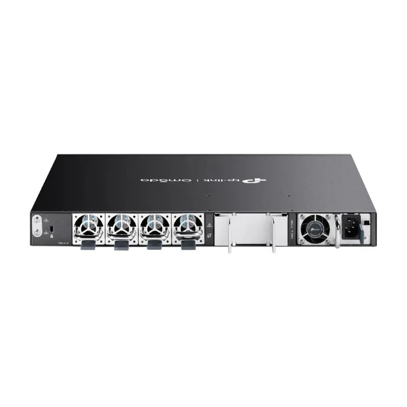TP-Link Omada SG6428XHP switch de rede Gerido L3 Gigabit Ethernet (10/100/1000) Power over Ethernet (PoE) 1U Preto - Imagem de Detalhe 2