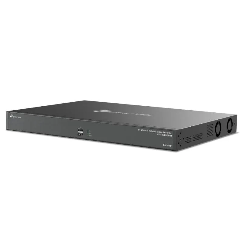 TP-Link VIGI NVR4064H gravador de vídeo em rede (NVR) Preto - Imagem de Detalhe 1