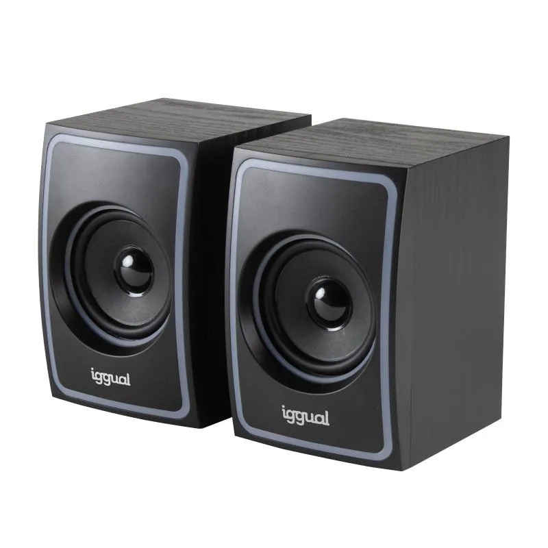 iggual Altavoces 2.0 10W mini-jack + USB Bluetooth - Imagem de Detalhe 3