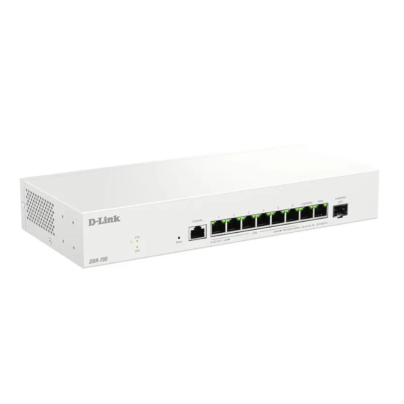 D-Link DBR-700 Router 7x2.5G 1X2.5 WAN 1x2.5 SFP - Imagem de Detalhe 3