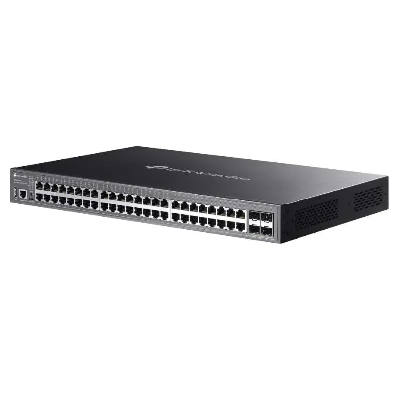 TP-Link Omada SG5452XMPP switch de rede Gerido L3 Gigabit Ethernet (10/100/1000) Power over Ethernet (PoE) Preto - Imagem de Detalhe 2