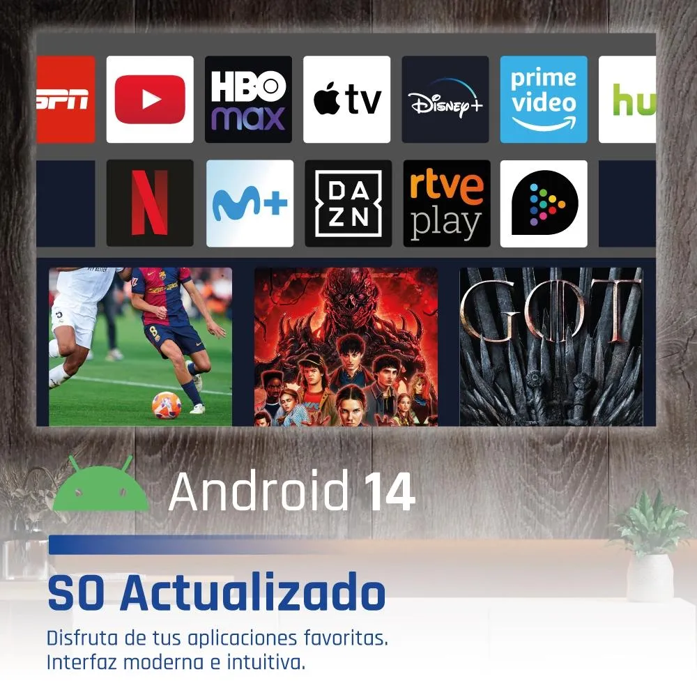 iggual Mini proyector 4K 1080p Pro 800ANSI Android - Imagem de Detalhe 6