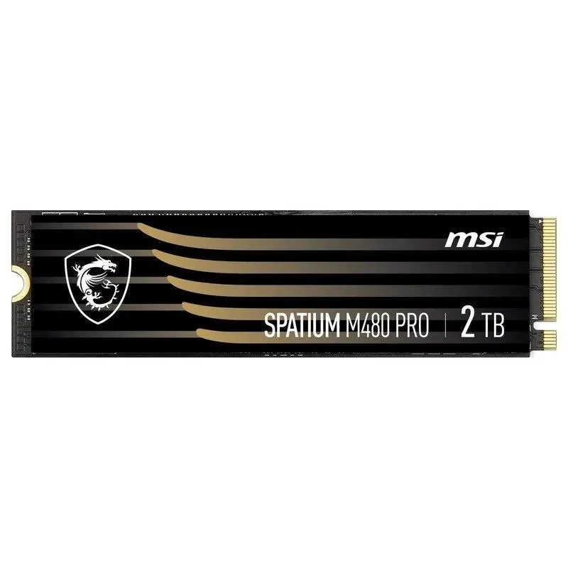 MSI SSD M480 PRO 2tb PCIe 4.0 NVMe 7400 Mb-s - Imagem de Detalhe 1