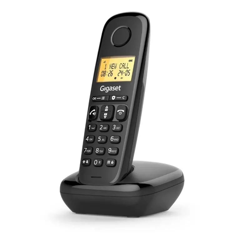 Gigaset Basic 100 Inalámbrico DECT Negro - Imagem de Detalhe 2
