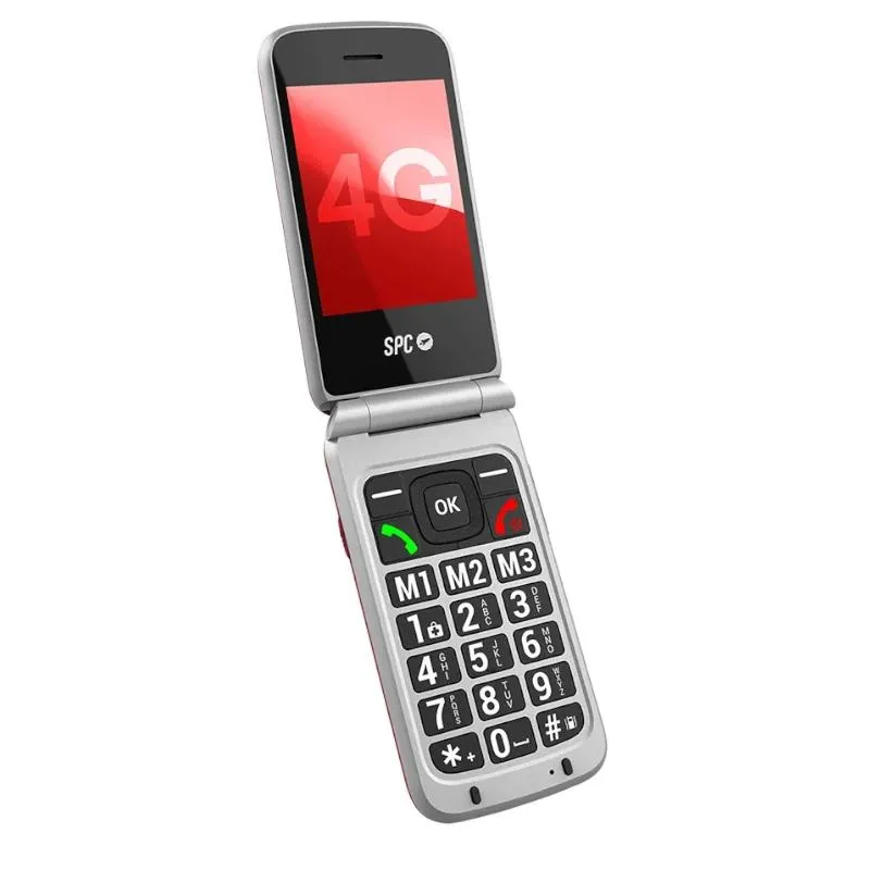 SPC 2339N Movil Stella 3 4G BT FM + Dock Rojo - Imagem de Detalhe 1