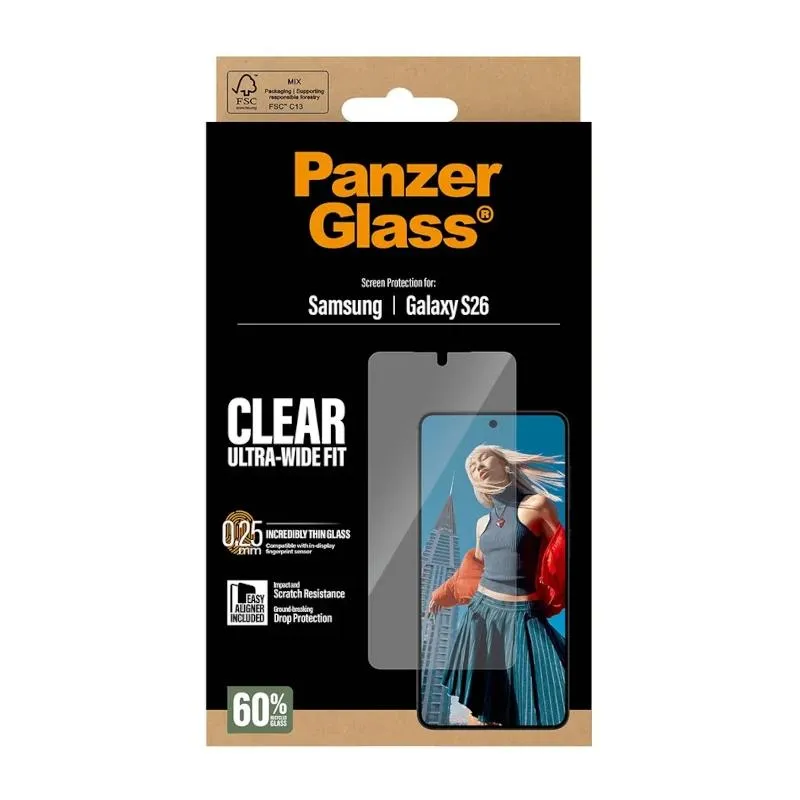 PanzerGlass Screen Protector Samsung S26 - Imagem de Detalhe 2