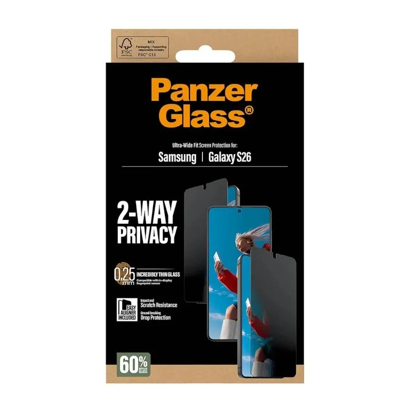 PanzerGlass Privacy Screen Pr. Samsung S26 - Imagem de Detalhe 1