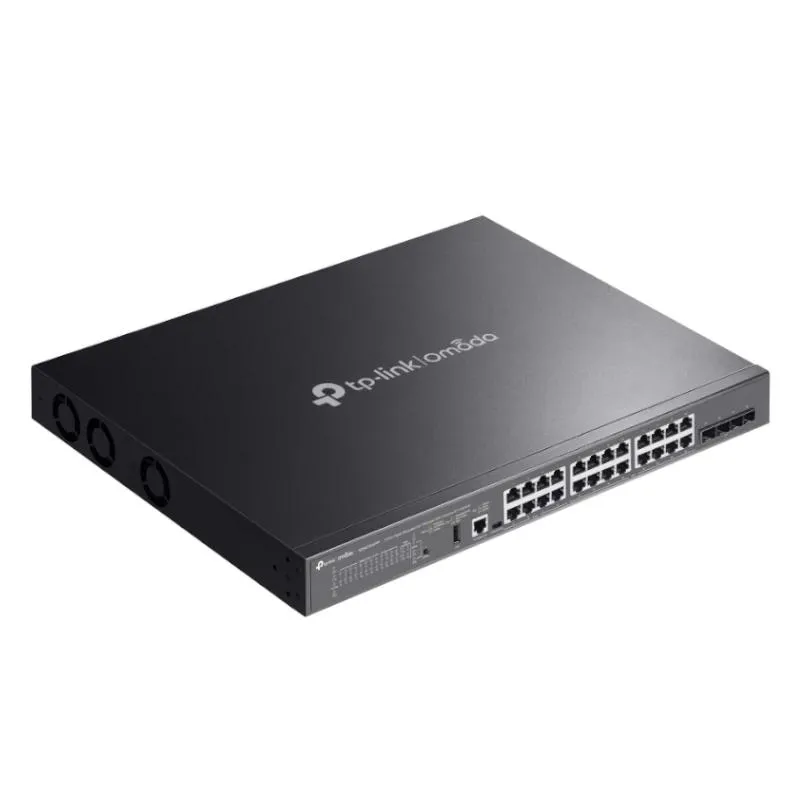 TP-Link SG5428XMPP Switch L3 16xG PoE+ 8xG PoE++ - Imagem de Detalhe 2