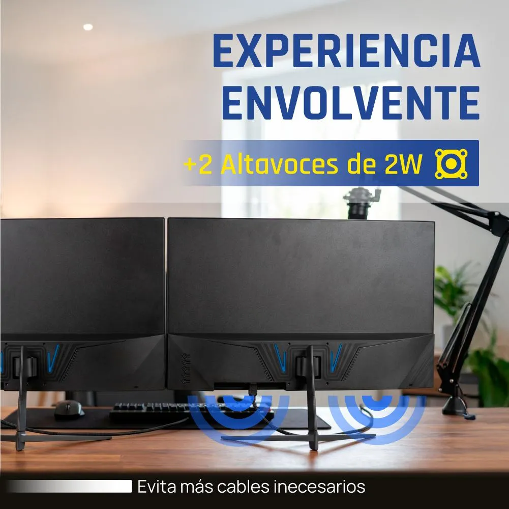 iggual Monitor 24" IPS 1ms FHD 120Hz VGA HDMI MM - Imagem de Detalhe 4