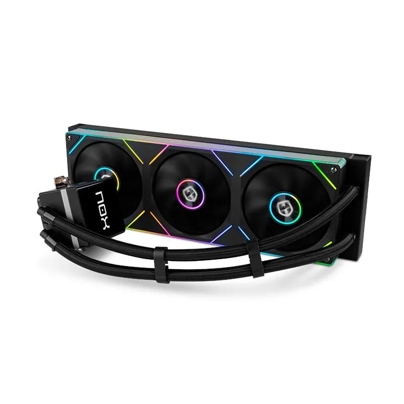Nox Ventilador HUMMER M-360 LCD Kit RL Mag. ARGB N - Imagem de Detalhe 1