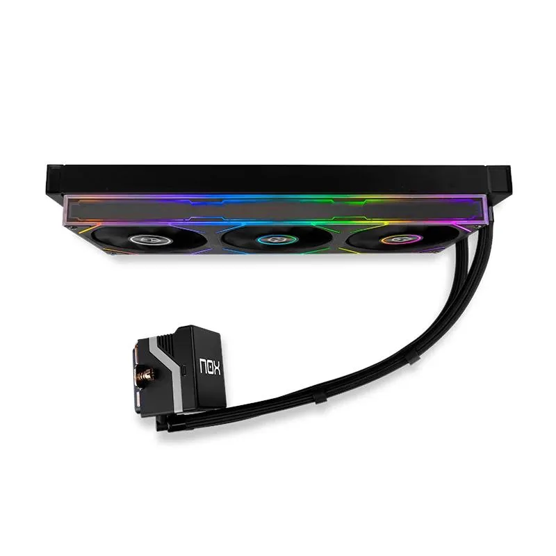 Nox Ventilador HUMMER M-360 LCD Kit RL Mag. ARGB N - Imagem de Detalhe 2