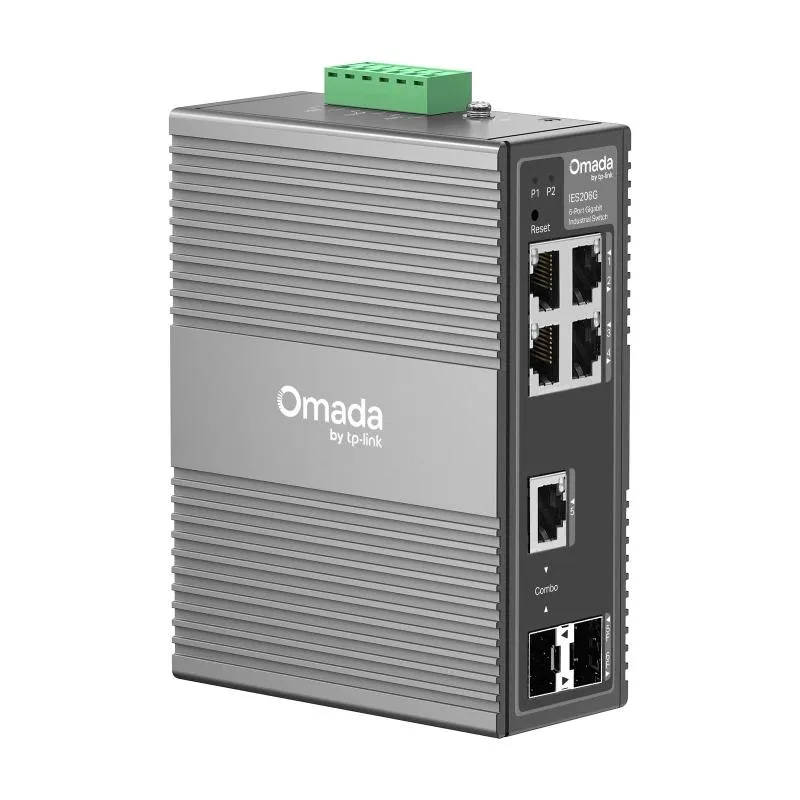 TP-Link IES206G Switch Industrial 4xG 1xSFP 1xC - Imagem de Detalhe 1