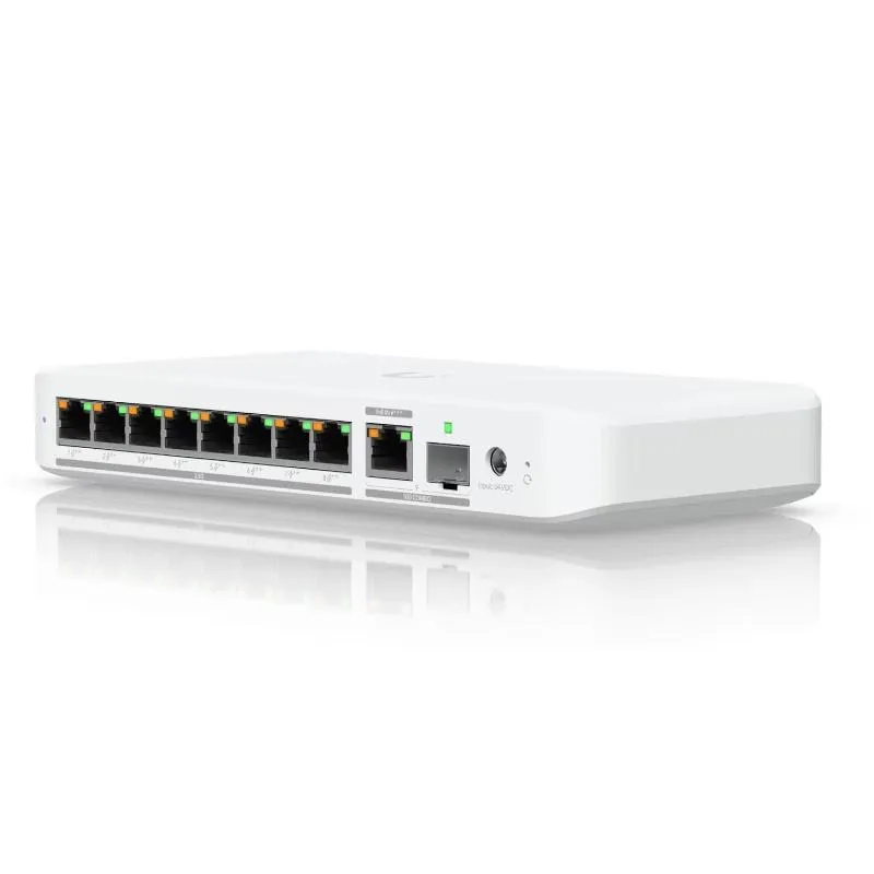 Ubiquiti USW-FLEX-2.5G-8-POE Switch 8x2.5G PoE++ - Imagem de Detalhe 2