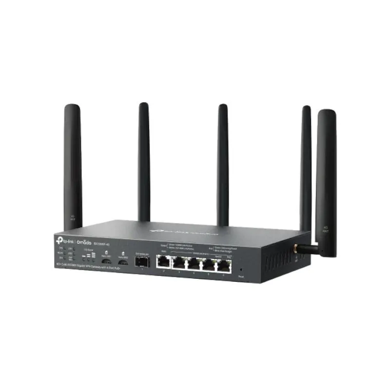 TP-Link ER706WP-4G Router 4G+ AX3000 VPN 4xPoE+ - Imagem de Detalhe 2