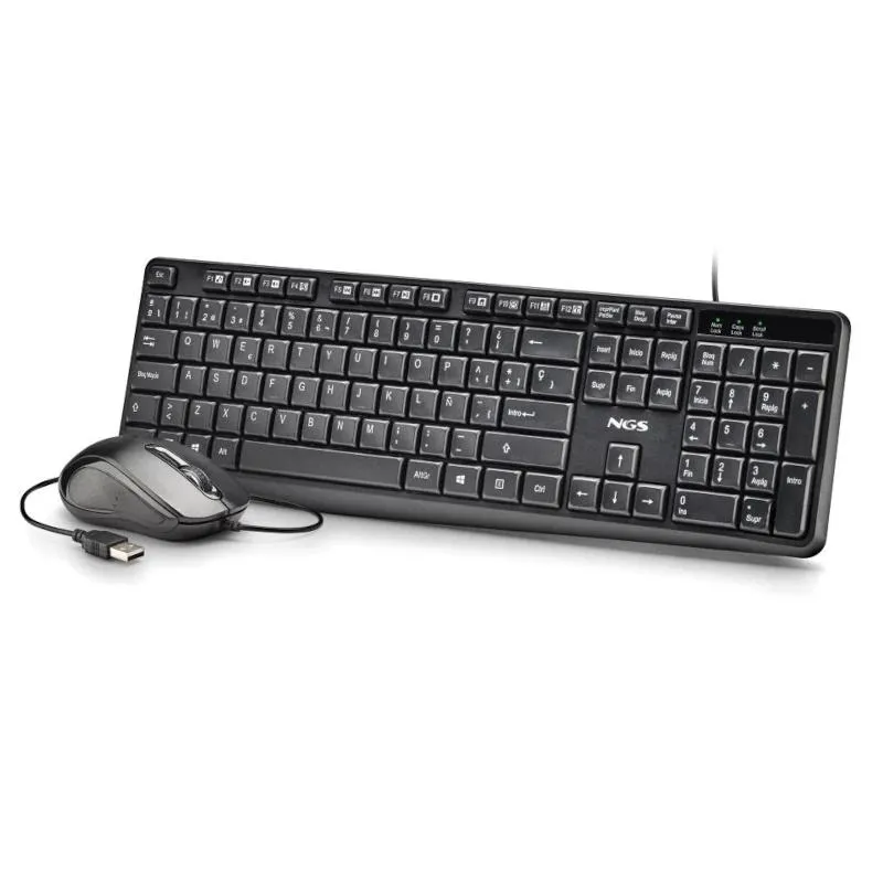 NGS Kit Teclado+Ratón con cable Cocoa - Imagem de Detalhe 1