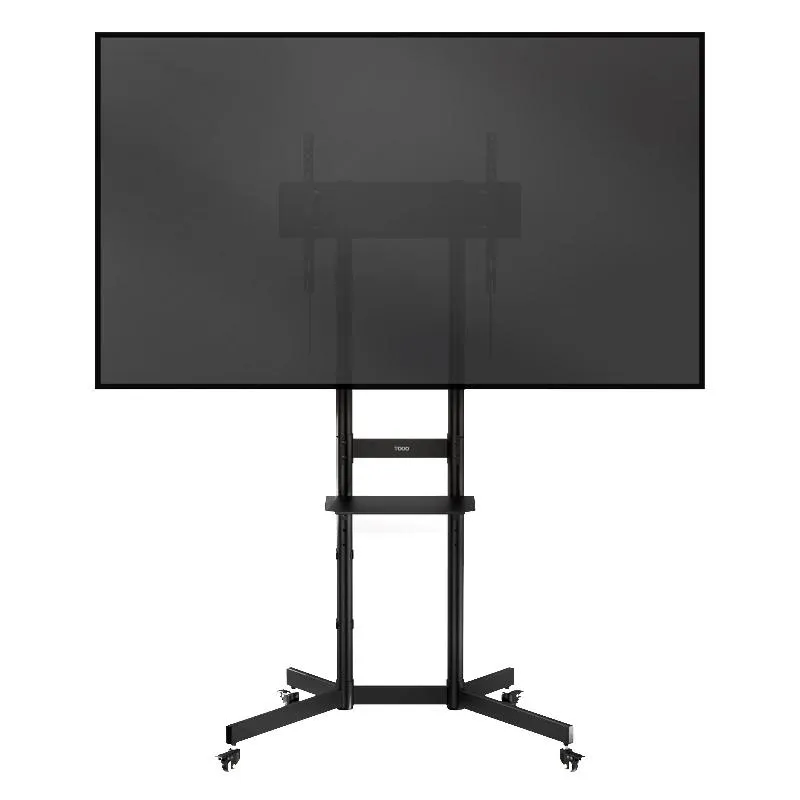 Tooq Soporte Suelo Ruedas "KEFRÉN" 37-70", Negro - Imagem de Detalhe 1
