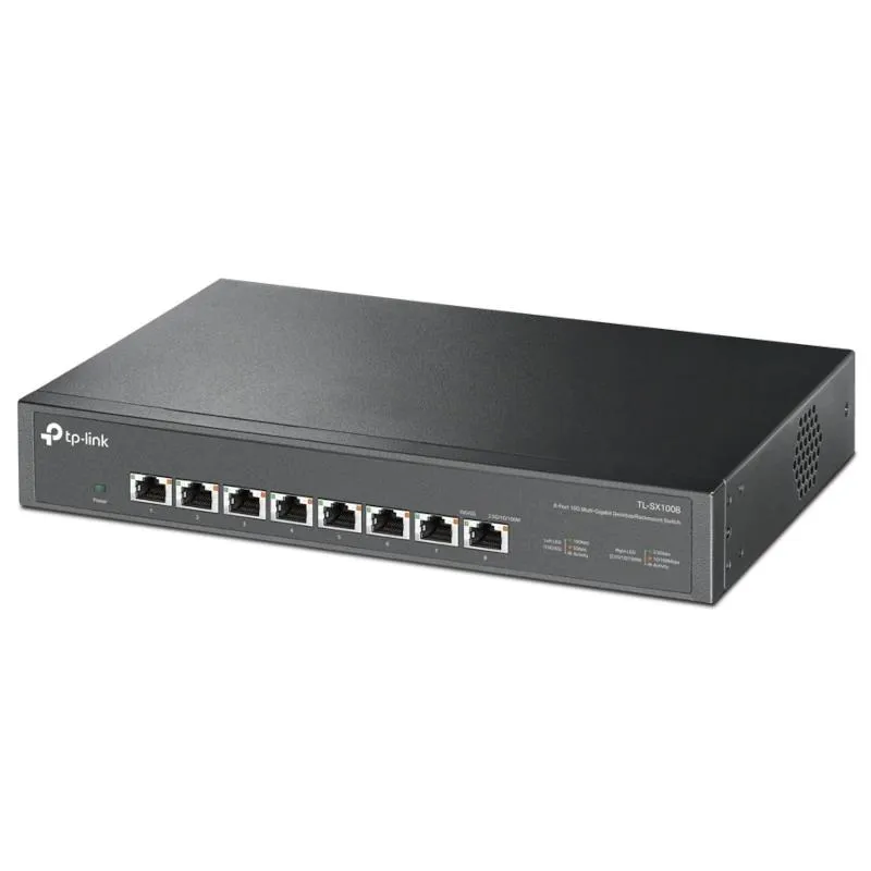 TP-Link TL-SX1008 Switch 8x10G mGb 1U Metal - Imagem de Detalhe 2