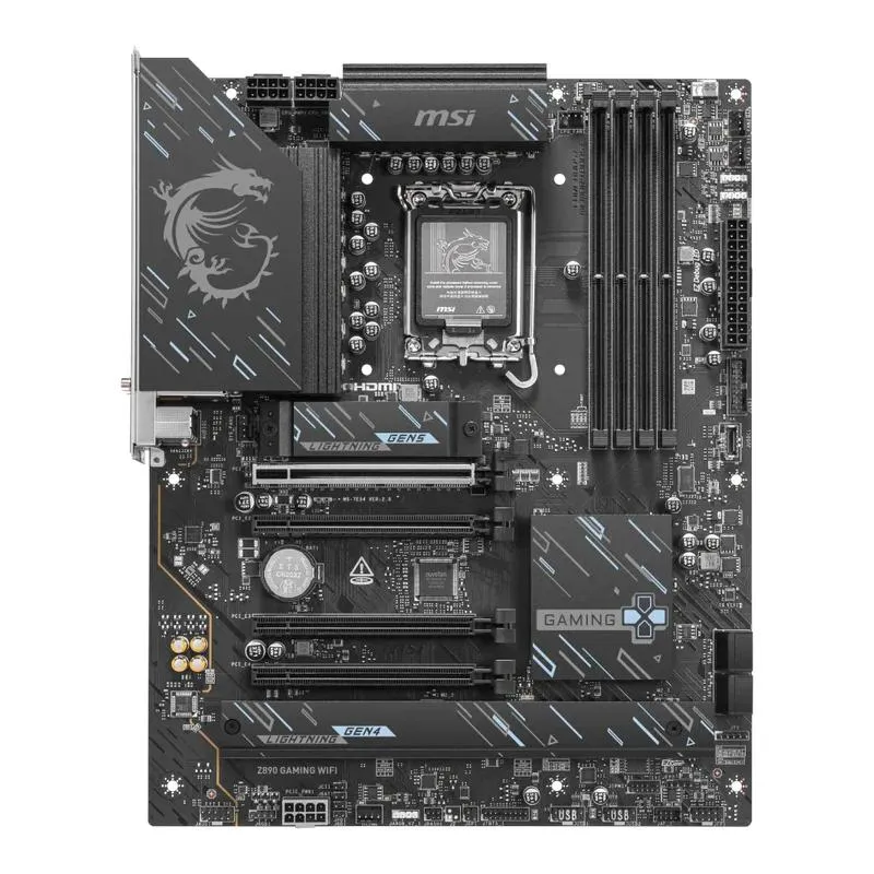 MSI Placa Base Z890 GAMING WIFI DDR5 ATX LGA1851 - Imagem de Detalhe 1