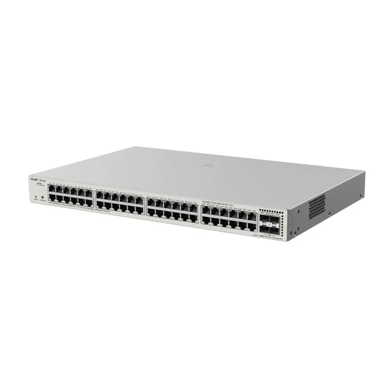 Reyee 48-Port 10G L2 Managed POE Switch, 48 Gigabi - Imagem de Detalhe 2