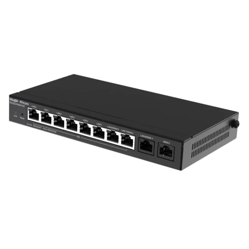 Reyee Desktop 10-port full gigabit router, providi - Imagem de Detalhe 2