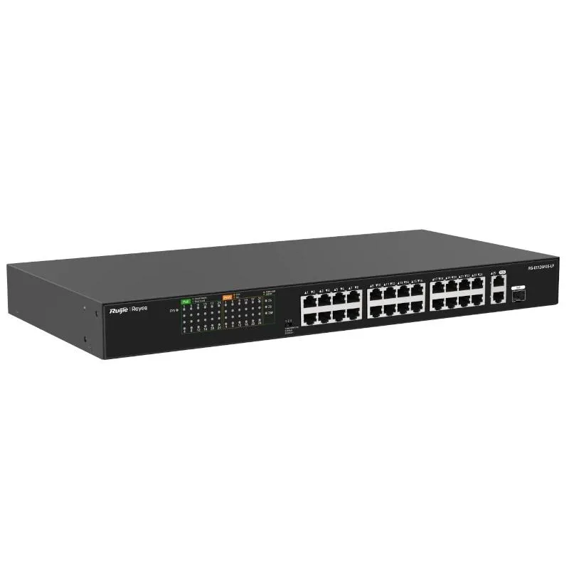 Reyee 24-Port 100Mbps + 1 Uplink Port 1000Mbps + 1 - Imagem de Detalhe 2