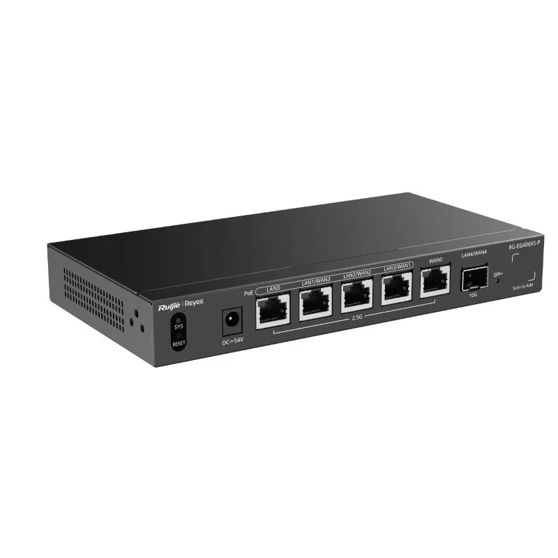 Reyee RG-EG406XS-P Router Cloud 6xmGb - Imagem de Detalhe 2