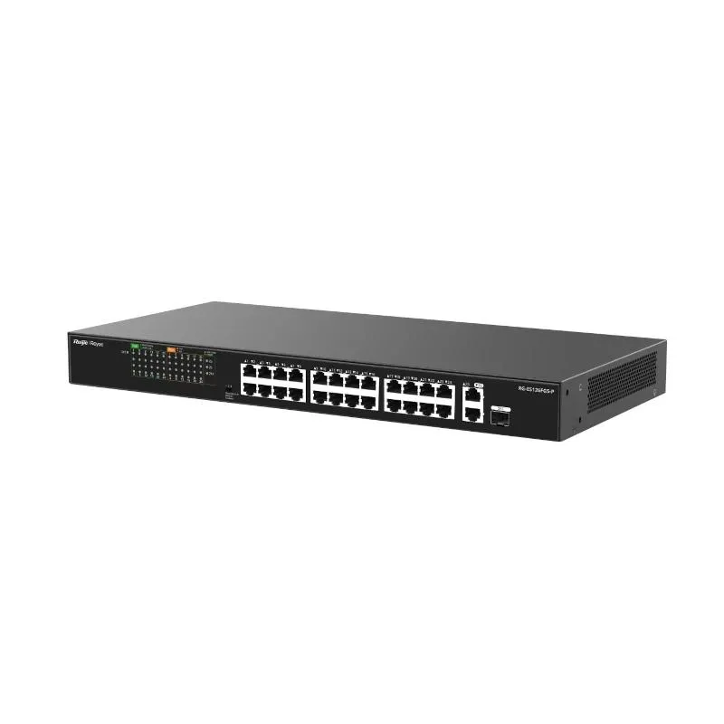 Reyee 24-Port 100Mbps + 1 Uplink Port 1000Mbps + 1 - Imagem de Detalhe 2
