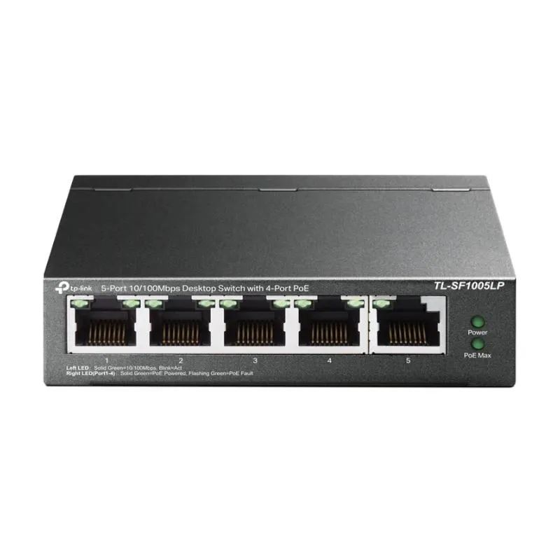 TP-Link TL-SF1005LP Switch 5x10/100 4xPoE 41W - Imagem de Detalhe 1