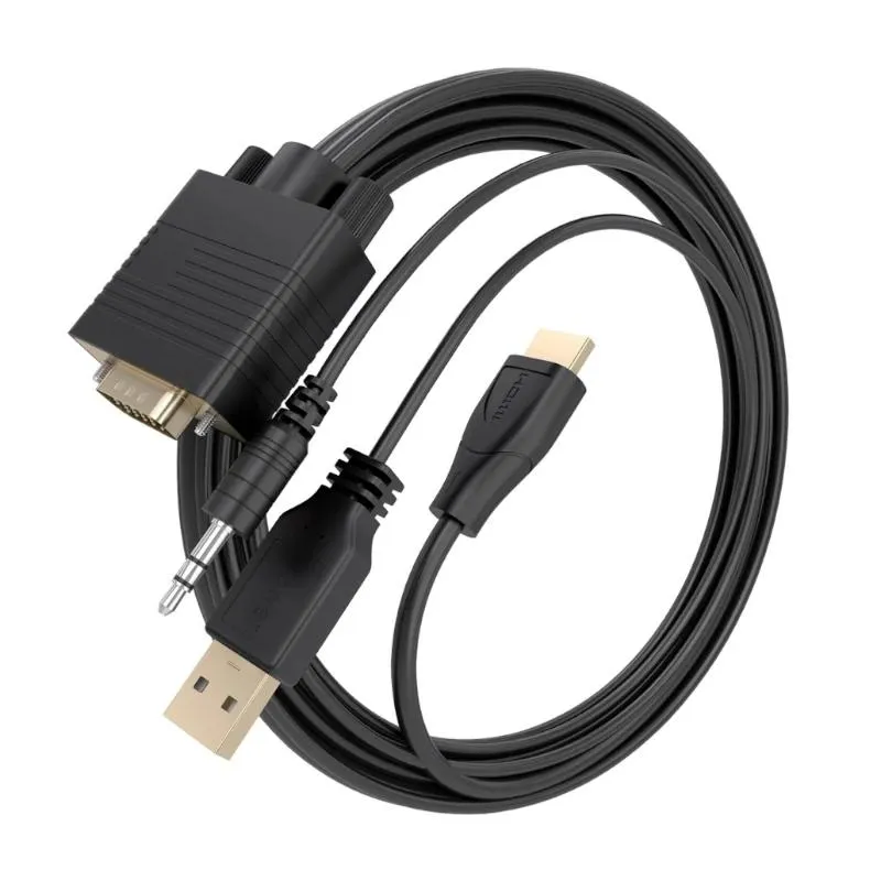 Aisens Cable Conversor SVGA y Audio a HDMI 1m - Imagem de Detalhe 1