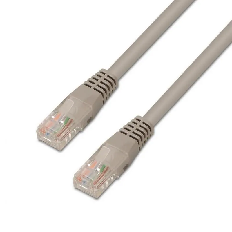 Aisens Latiguillo RJ45 CAT.6 UTP AWG24 gris 7.0m - Imagem de Detalhe 1