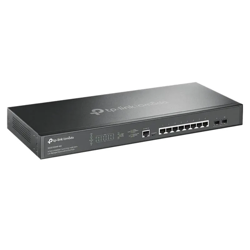 TP-Link SG3210XHP-M2 Switch L2+ 8xPoE+ 2xSFP+ - Imagem de Detalhe 1