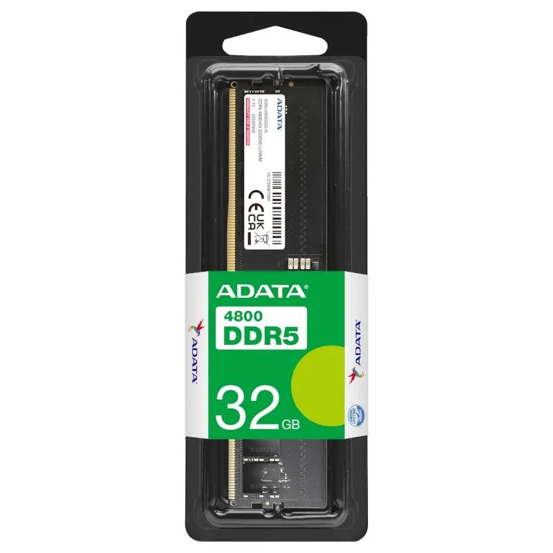 ADATA RAM AD5U560032G-S 32GB 4800Mhz DDR5 - Imagem de Detalhe 1