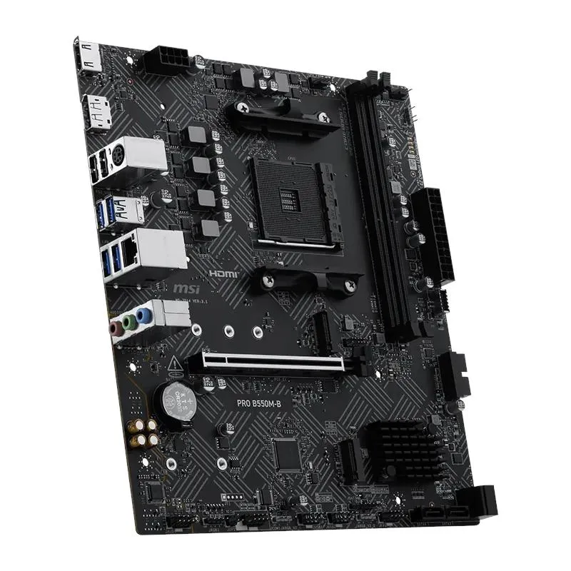 MSI Placa Base PRO B550M-B mATX AM4 - Imagem de Detalhe 2