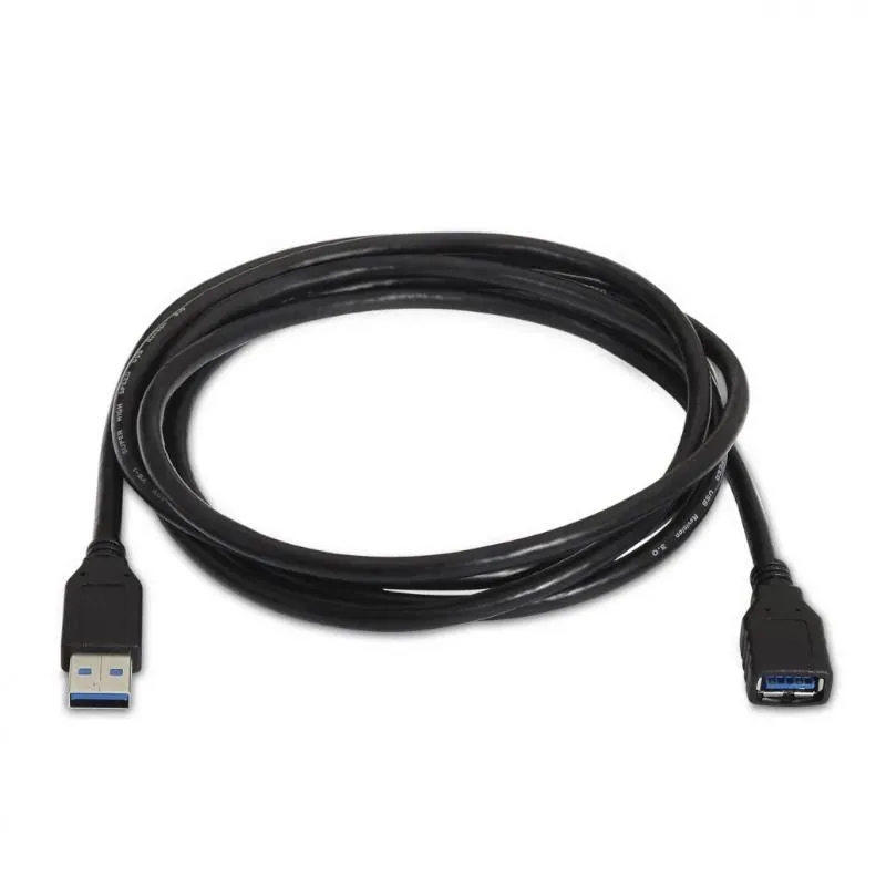 Aisens Cable USB 3.0 Tipo A/M-A/H negro 1.0m - Imagem de Detalhe 1
