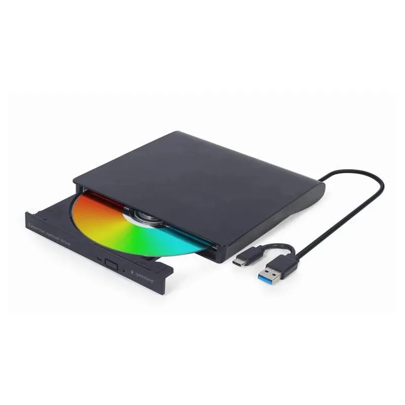 GEMBIRD Unidad de DVD USB externa  Negro - Imagem de Detalhe 1