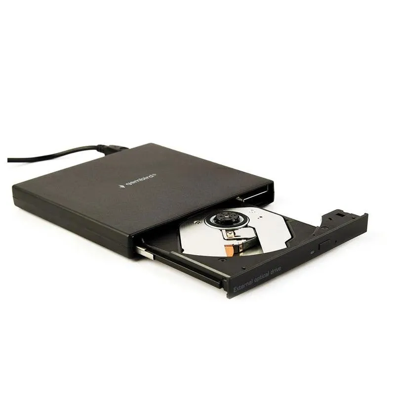 GEMBIRD Unidad de DVD USB 2.0 exter Negra - Imagem de Detalhe 1