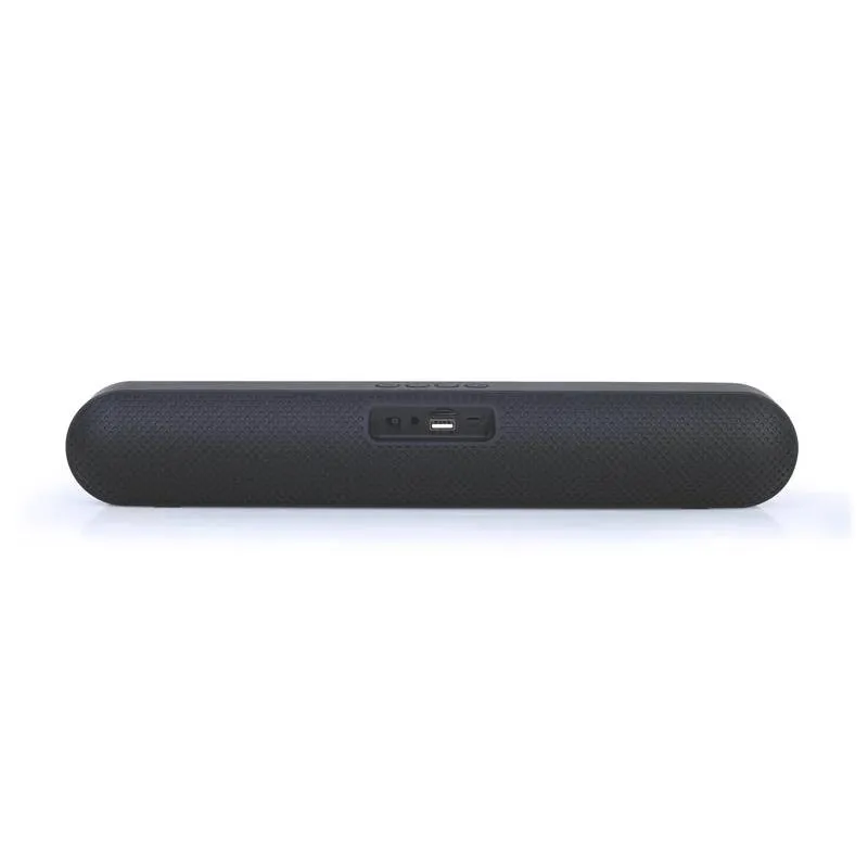GEMBIRD Barra sonido Bluetooth luz led negra - Imagem de Detalhe 1