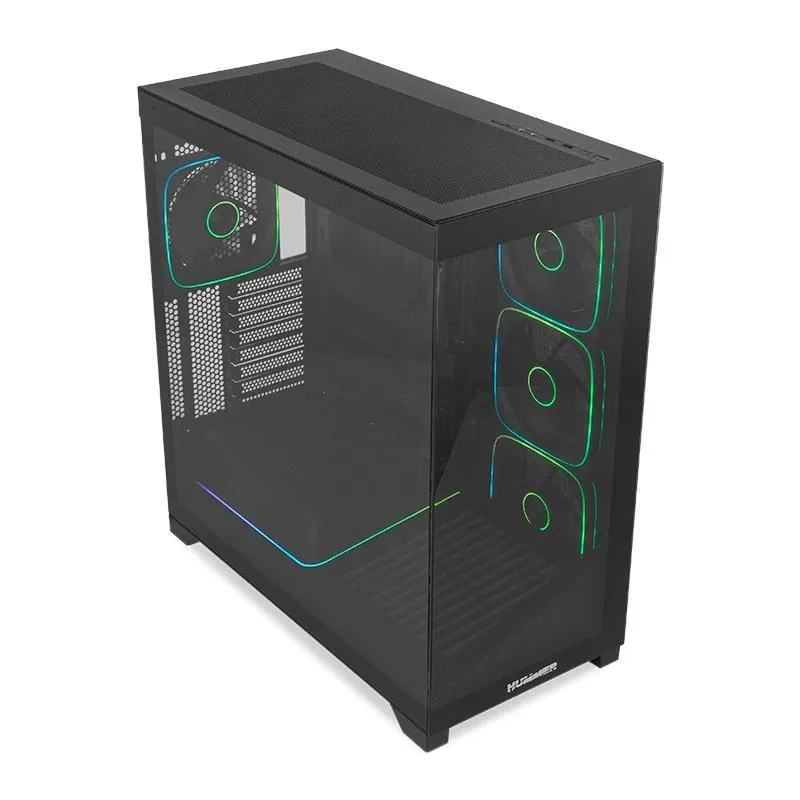 Nox Semitorre ATX Hummer Blade ARGB Airflow Negra - Imagem de Detalhe 2