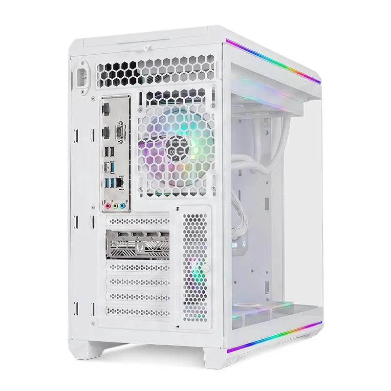 NOX Semitorre ATX Hummer Anvil Cristal Curv Blanco - Imagem de Detalhe 3