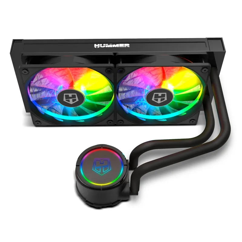 Nox Kit de refrigeração líquida Hummer H-240 ARGB - Imagem de Detalhe 7