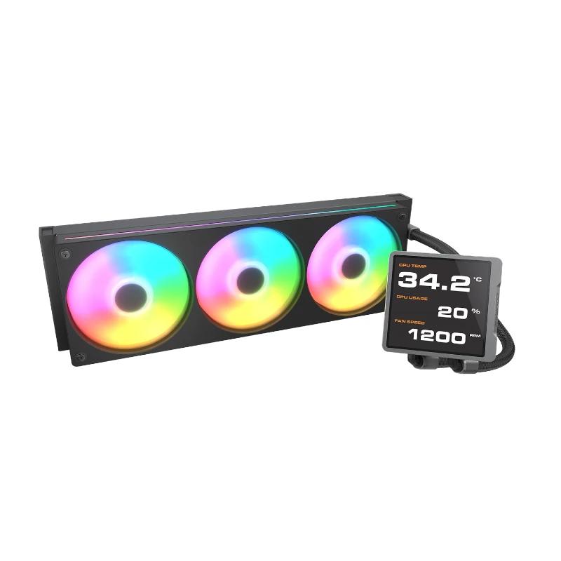 Cougar Ref. Liq Poseidon Vistek Pro ARGB 360 Black - Imagem de Detalhe 4
