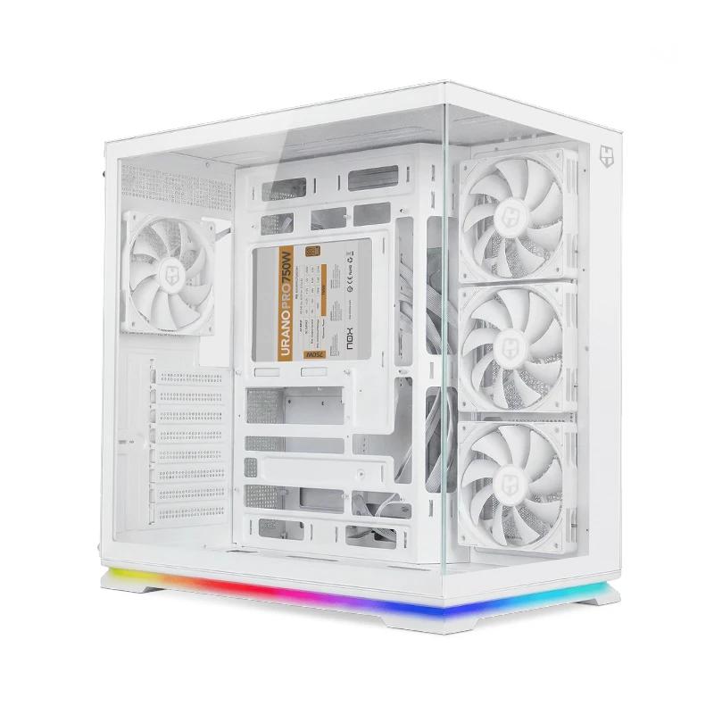 NOX Semitorre ATX HUMMER GALAXY ARGB Blanca - Imagem de Detalhe 4