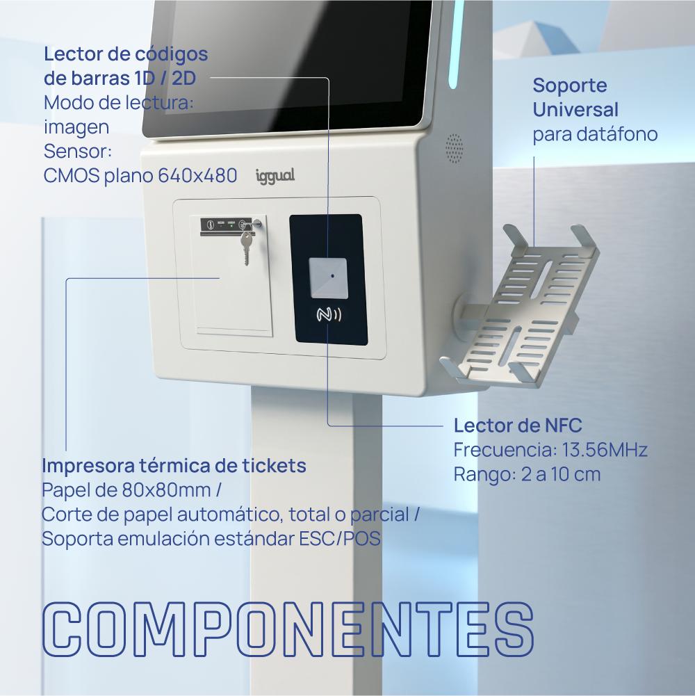iggual Kiosco interactivo ORCHID 27" + Software - Imagem de Detalhe 10