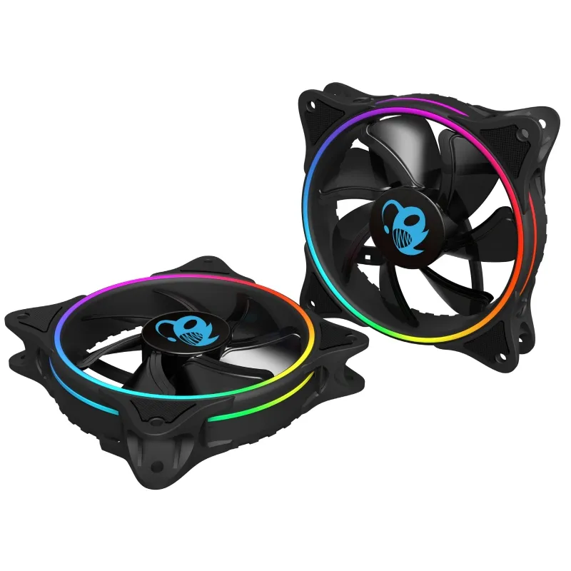 Deepgaming Ventilador aux. IRIS 12CM A-RGB DUPLO - Imagem de Detalhe 9