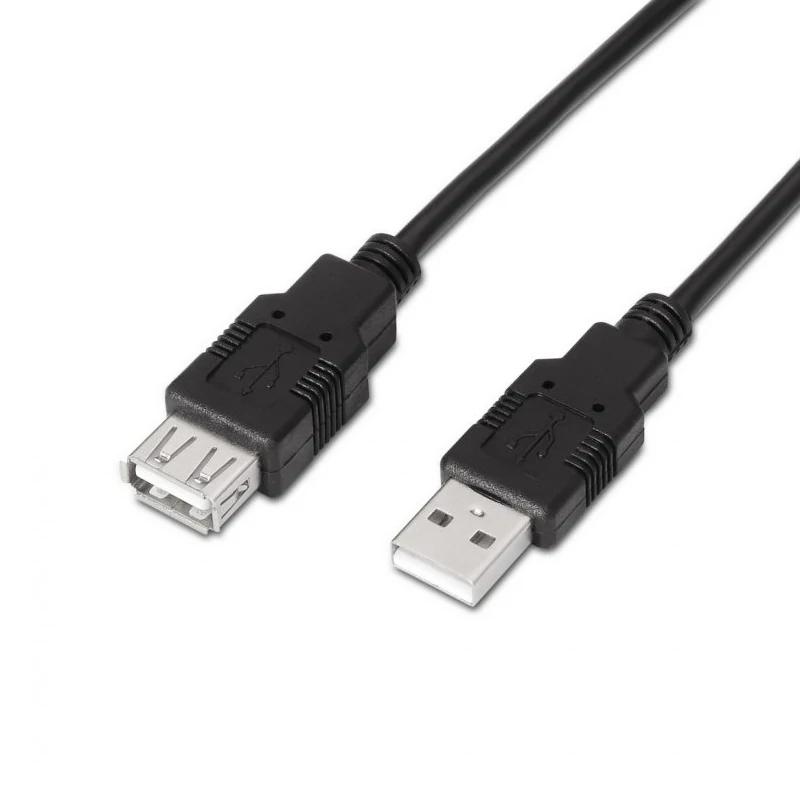 Aisens Cable USB 2.0 tipo A/M-A/H negro 3.0m - Imagem de Detalhe 3