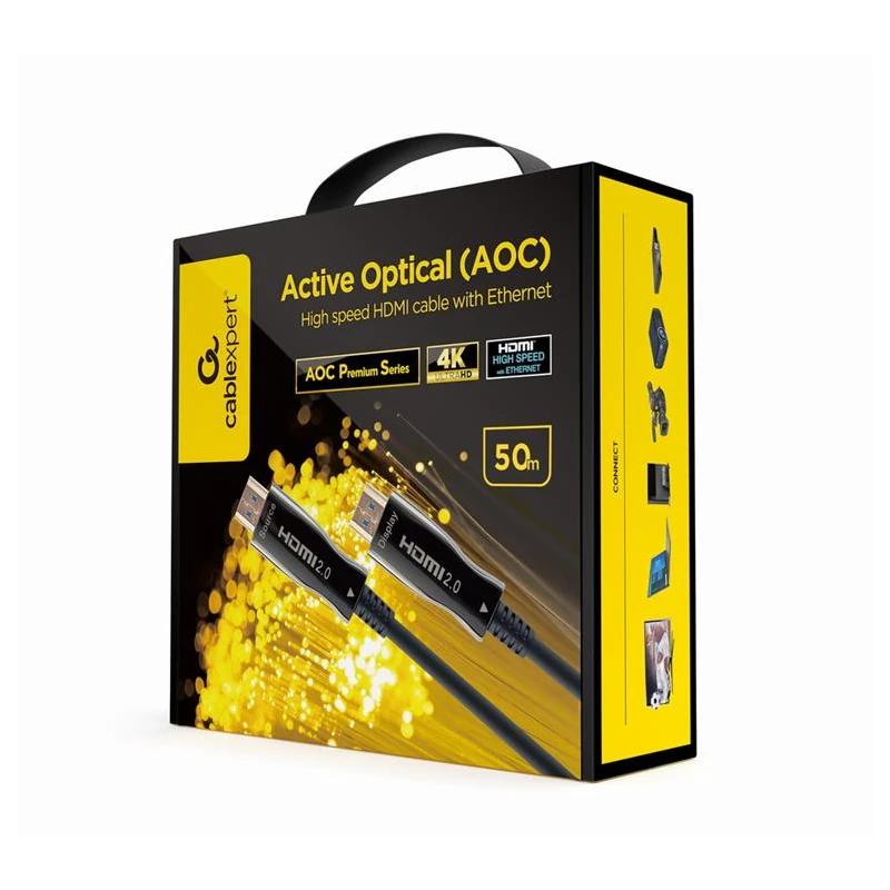 Gembird Cable AOC HDMI Alta Velocidad Premium,50 m - Imagem de Detalhe 2