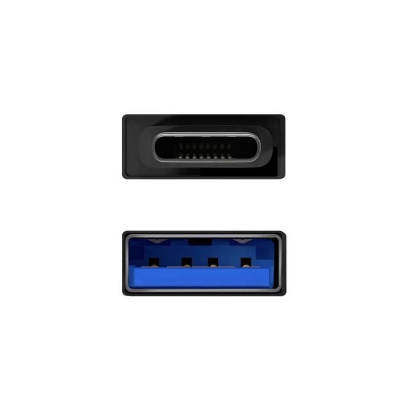 Aisens Mini Adaptador USB 3.2 Gen1 3A CM-AH Preto - Imagem de Detalhe 8