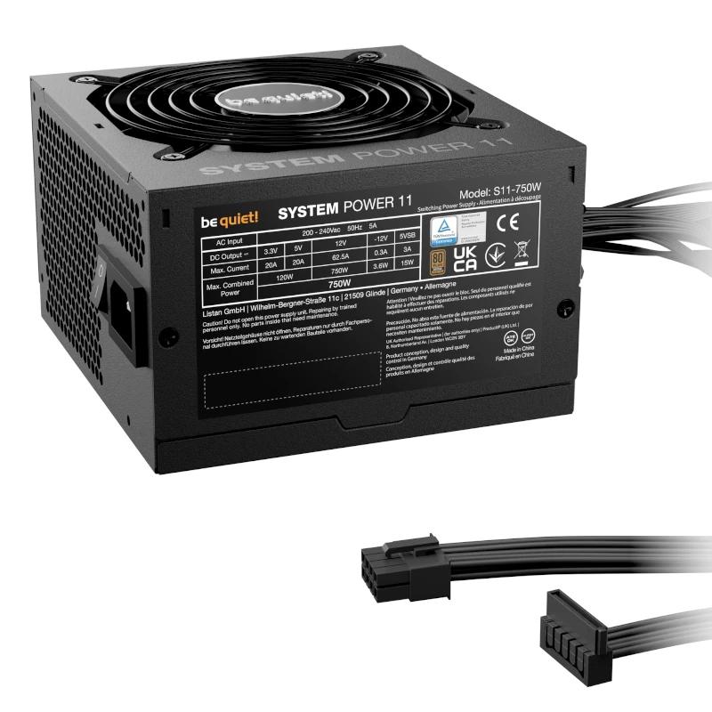 be quiet! Fuente SYSTEM POWER 11 750W 20+4 pin ATX - Imagem de Detalhe 4